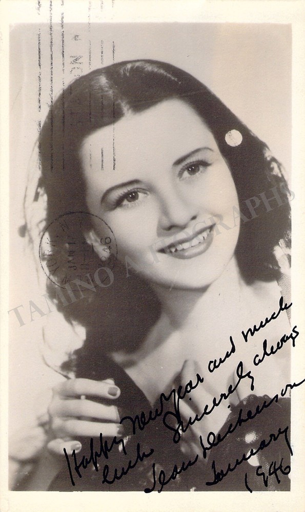 Dickenson, Jean - Signed Photograph