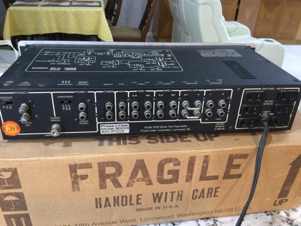 Phase Linear 3000 series 2 preamplifier