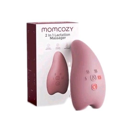 Momcozy A1Pro Lactation Massager Red Deep Vibration Rapid Heating