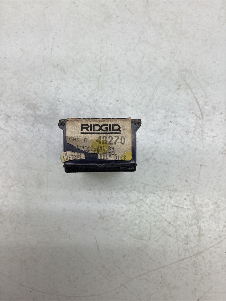 RIDGID UNV BOLT DIES Right Hand 48270 NEW