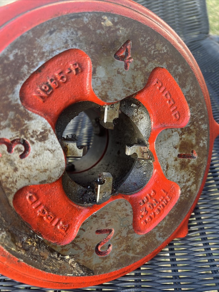 Ridgid No. 65-R Manual receding threader