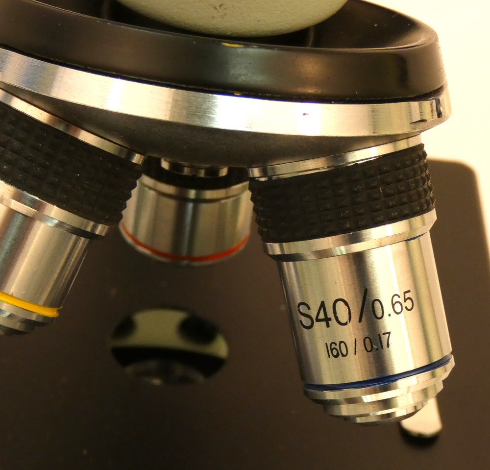 40-500X Biological Microscope Compound Monocular Field Metal Frame Student New