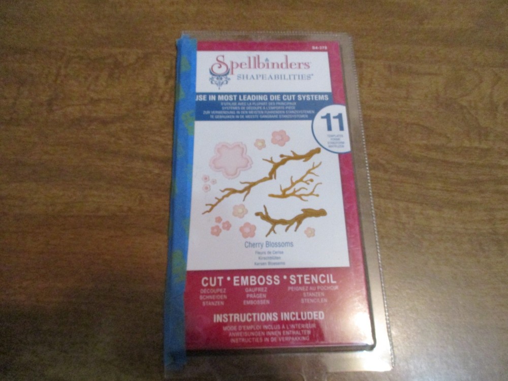 SPELLBINDERS SHAPEABILITIES CHERRY BLOSSOMS DIE SET