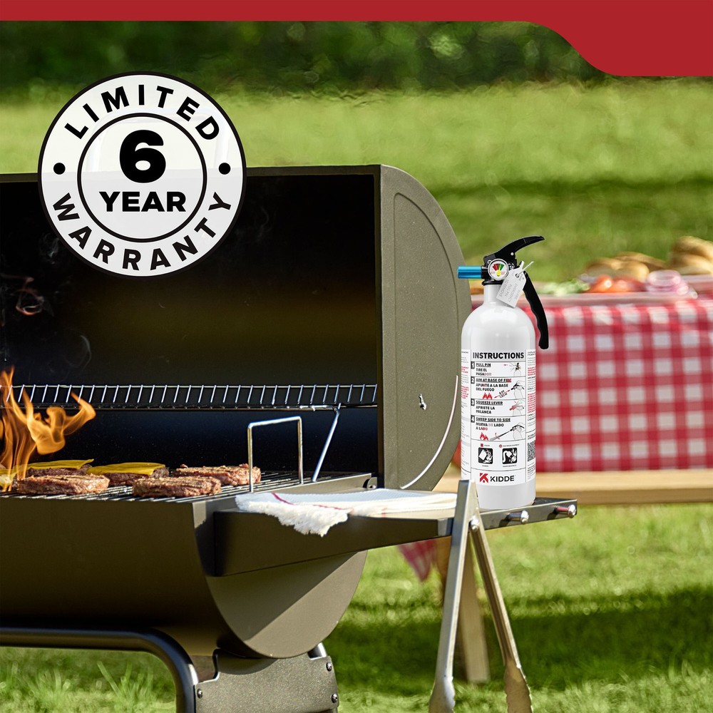 Kidde Basic Fire Extinguisher for Home, Residential 5BC