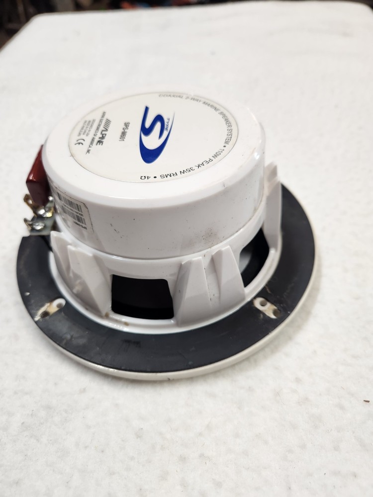 1ea Alpine SPS-M601 Marine SPEAKER