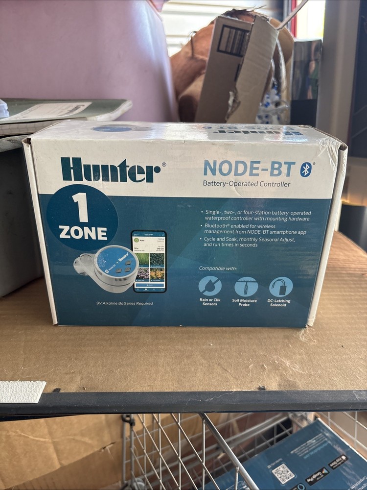 Hunter Node BT-100Single Station Bluetooth Battery Controller 1 zone
