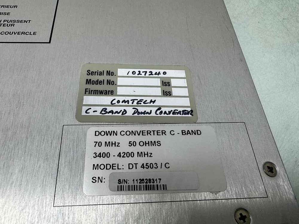 Comtech DT-4503 C-Band Down Converter