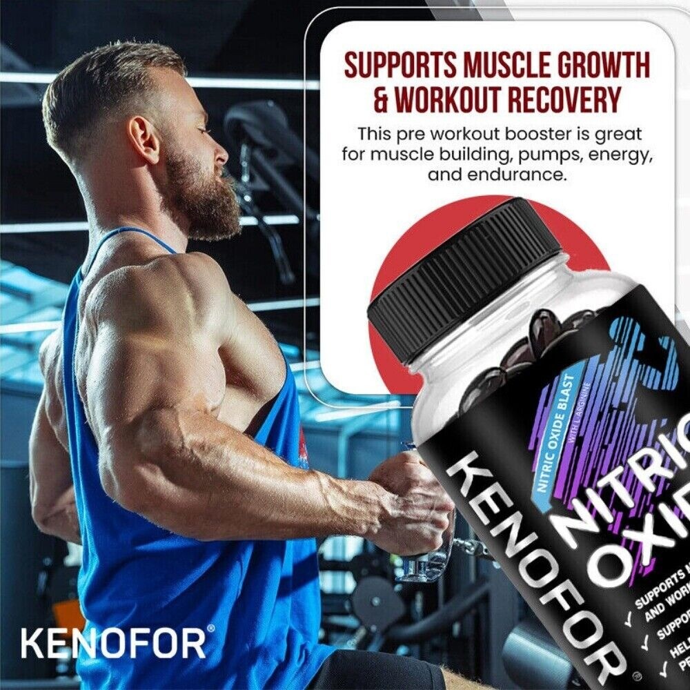 Natural Muscle Recovery - Nitric Oxide Support - Improved Blood Flow