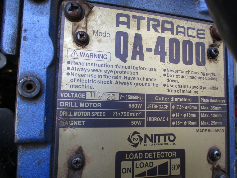 ATRAACE model: QA-4000 Volt: 110/120v