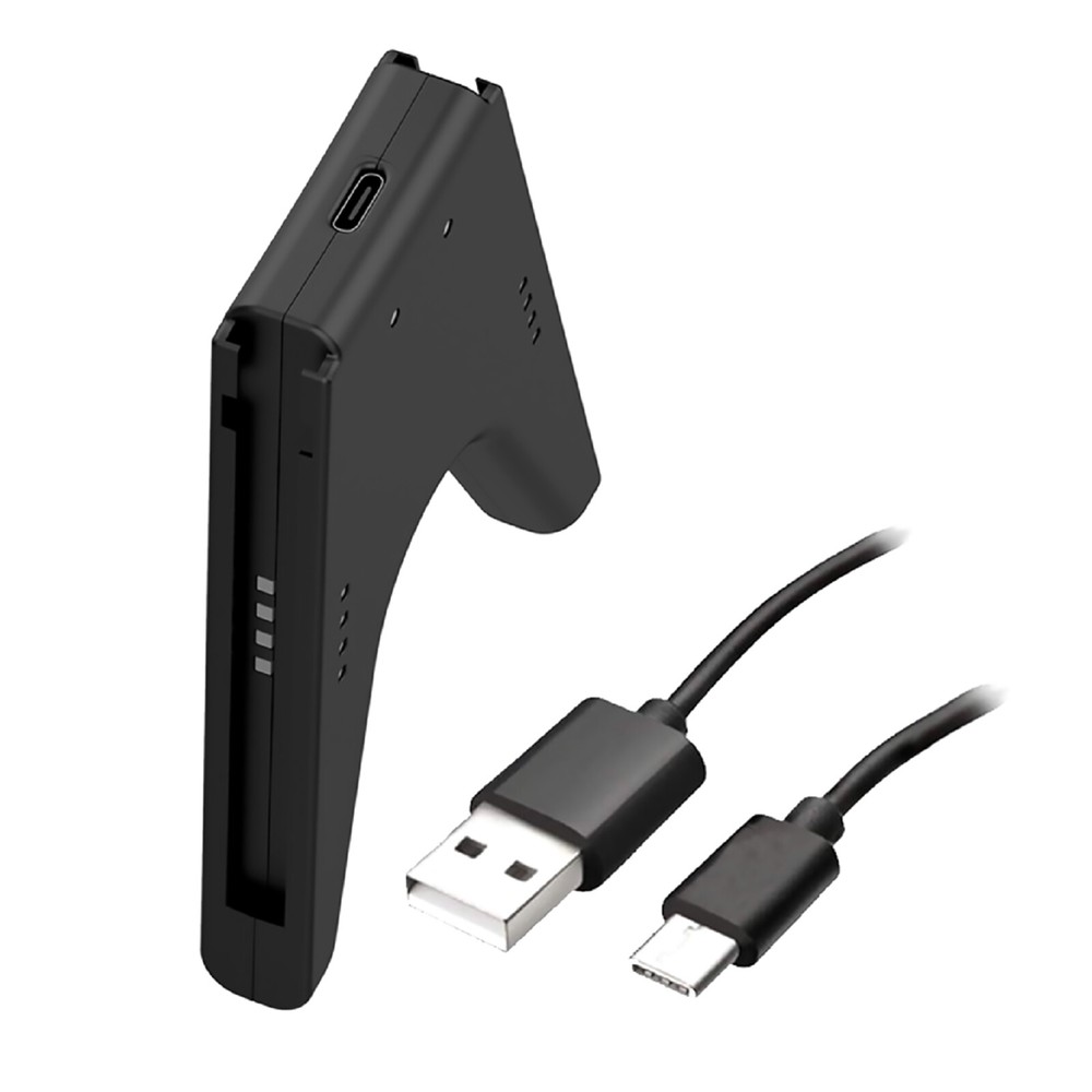 For Nintendo Switch JoyCon Bridge V shaped Handle Holder Charging Grip Dock ABS