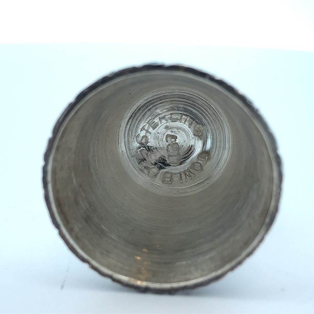 Vintage Towle 925 Sterling Silver Thimble