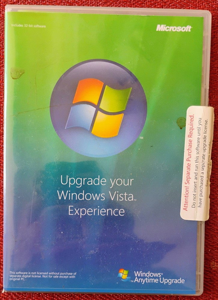 Microsoft Windows Vista upgrade