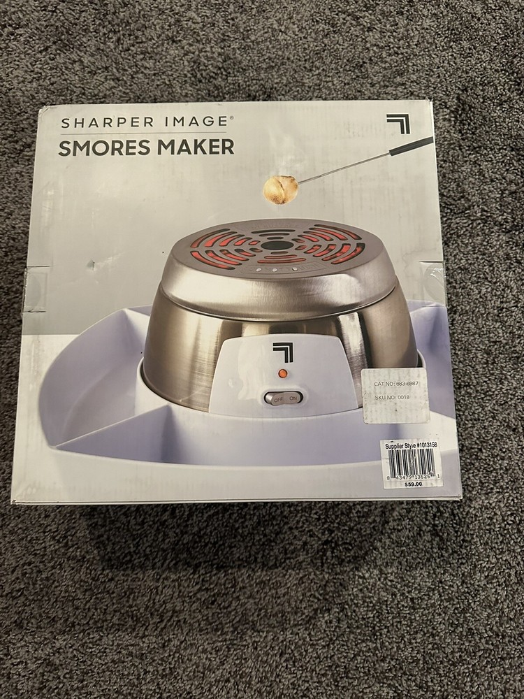 Sharper Image Electric Tabletop S'mores Maker - Gray