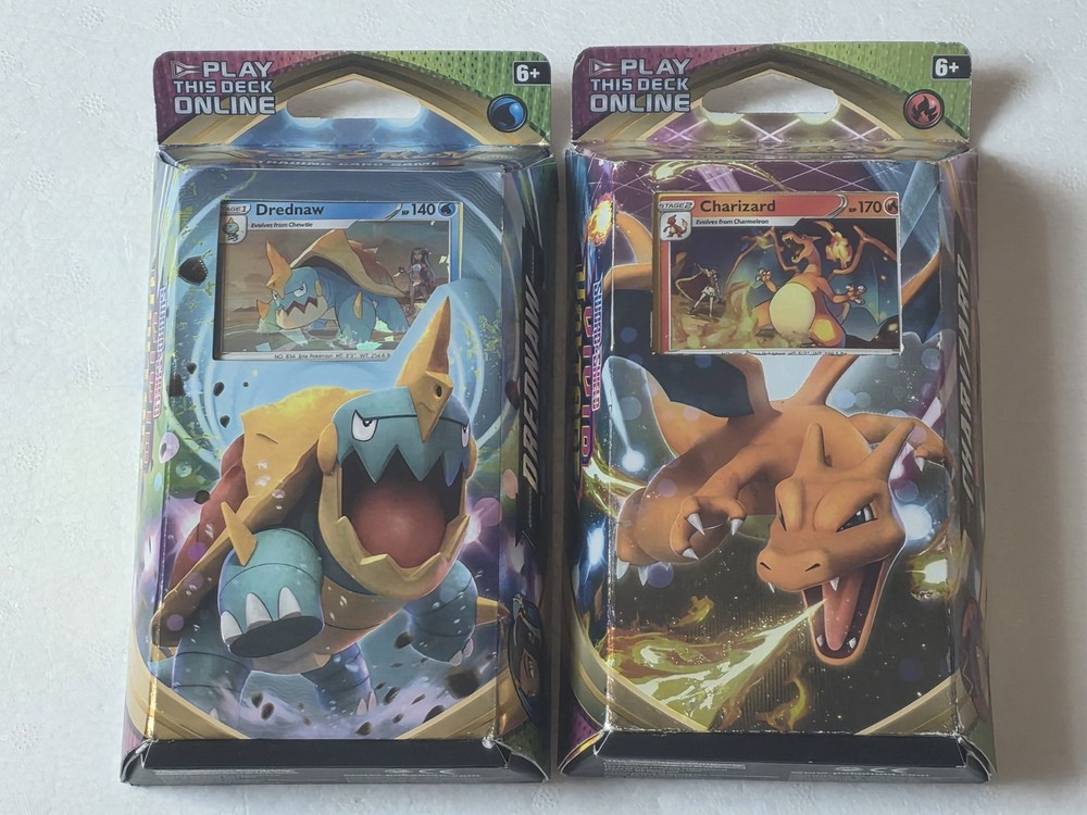 2020 Vivid Voltage Charizard And Drednaw Theme Decks Bundle