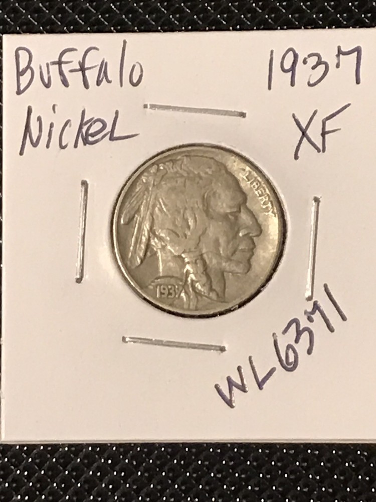 1937 Buffalo Nickel  XF