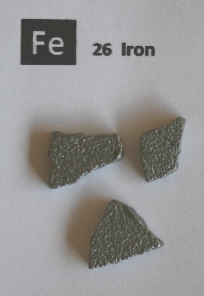 10 gram 99.9% Iron metal element 26 sample