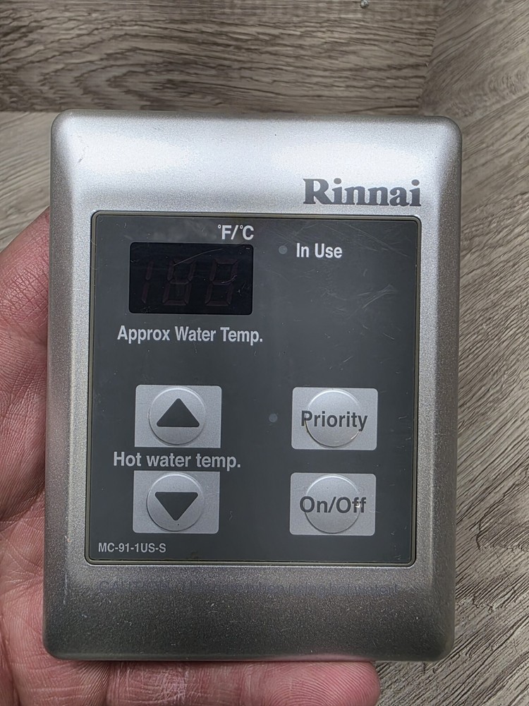 Rinnai MC-91-1US-S Tankless Water Heater Control Free Shipping!!!