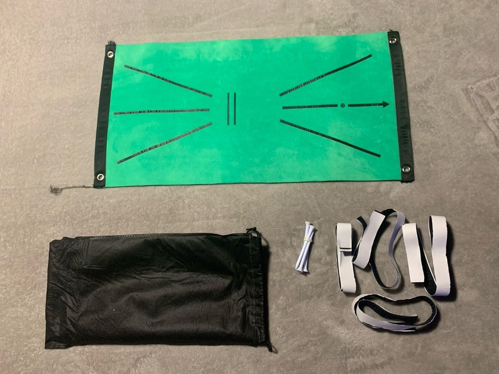 Golf Swing Training Hitting Mat W/ Bag