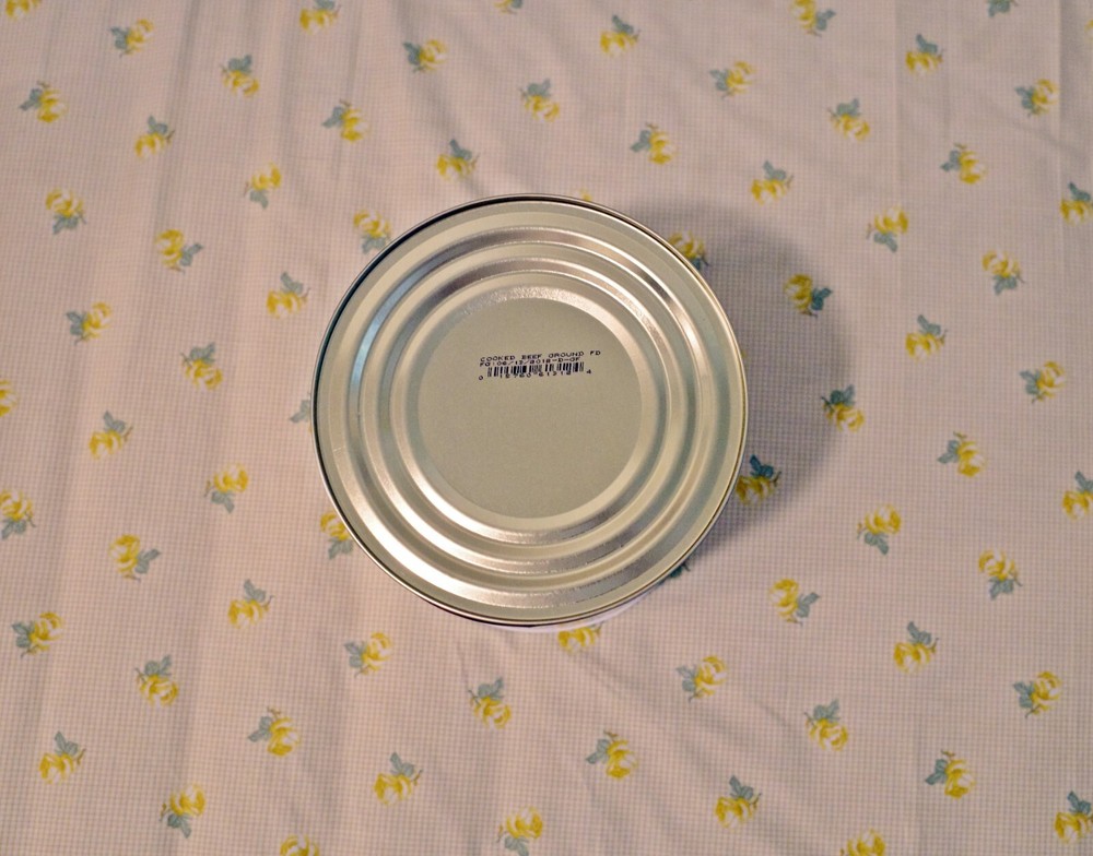 THRIVE Cooked Ground Beef Large Can