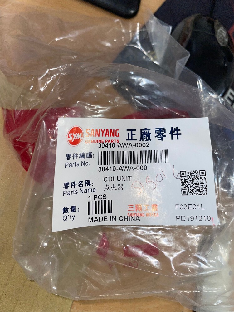 Sym ORBIT CDI ECU 30410-AWA-000 (BOX 37)