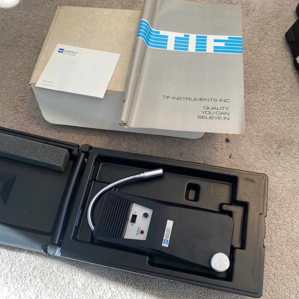 TIF VACUUM LEAK DETECTOR TRANSMITTER TIF6500