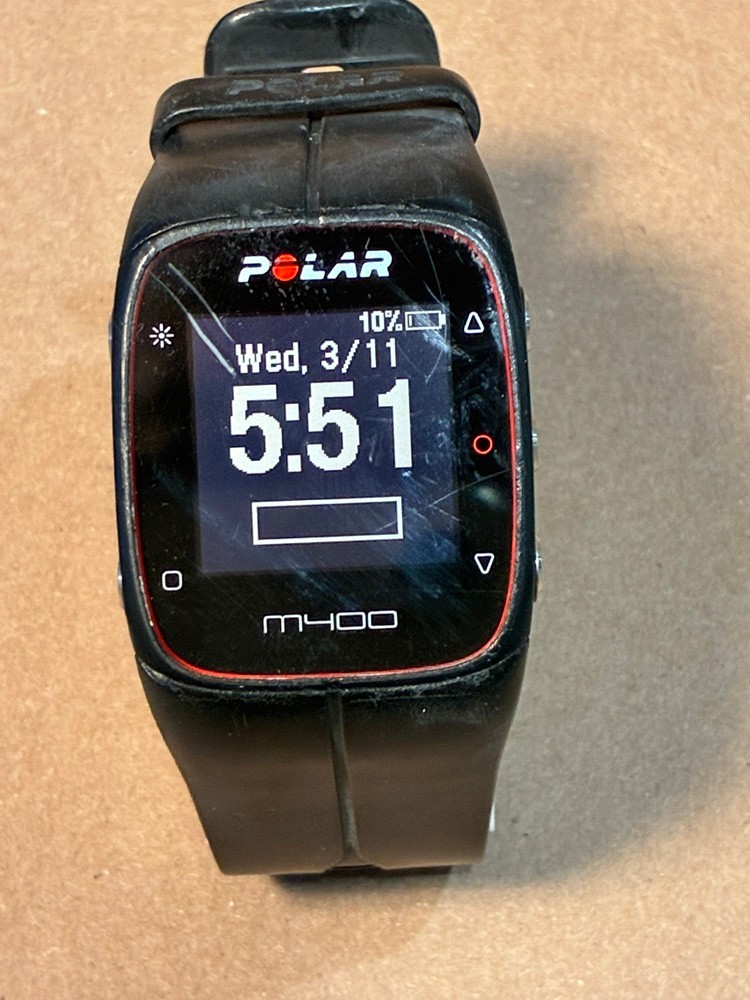 Polar M400 Running Watch - Black