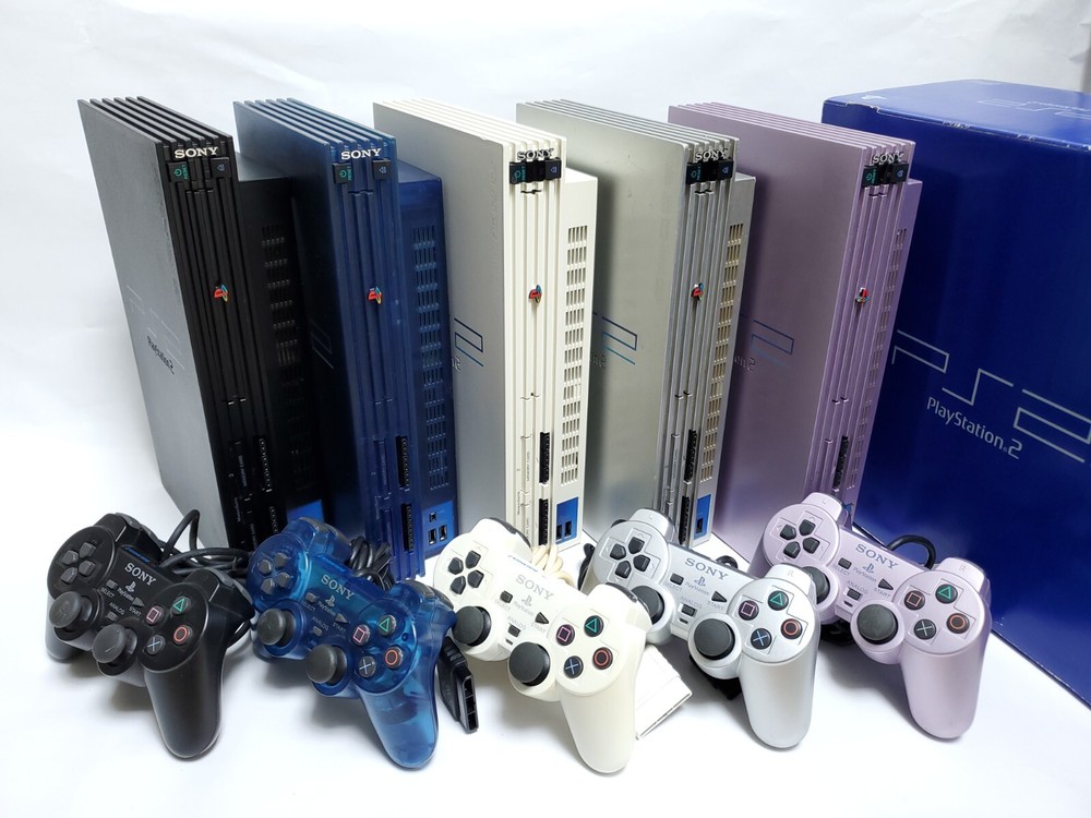 SONY PS2 PlayStation2 Fat Console Select Model "Only Read Japanese Games"