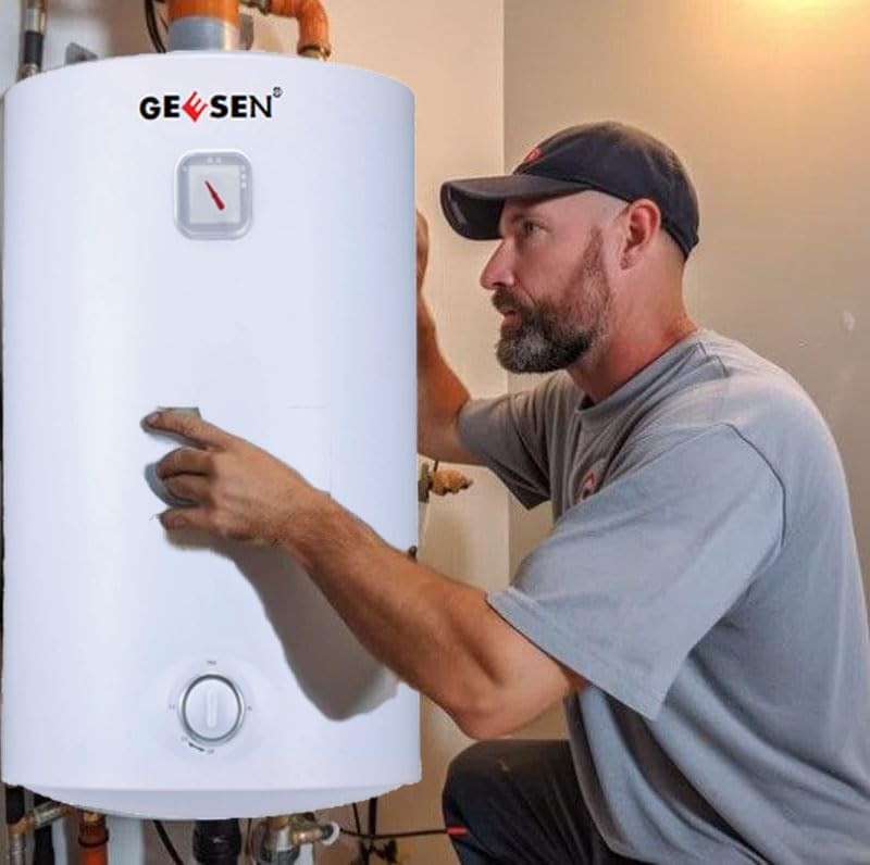 High-Efficiency 20 Gallon Indoor Electric Water Heater with Adjust Thermostat