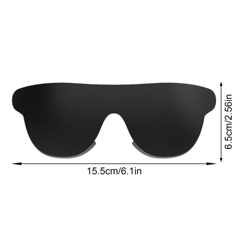 Protective Eyeshade For Virtual Reality Glasses Prevents Sunlight Interferences