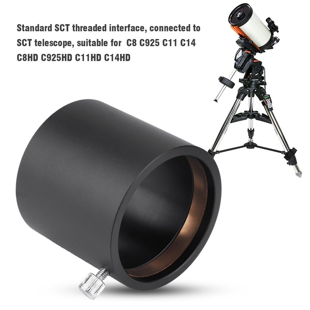 2inch Telescope Compression Adapter Aluminum Alloy Thread Eyepiece