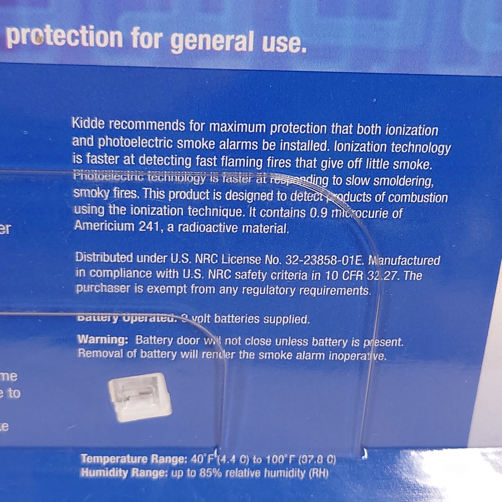 Kidde / ADT Professional Series Basic Smoke Detector 2-Pack for Home