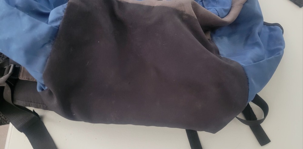 Jansport Big Bear Backpack 78L. Blue/ Gray