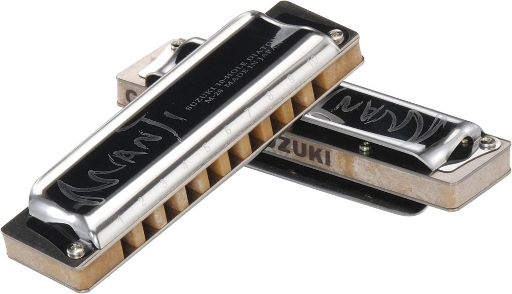 Suzuki M20 Manji 10-Hole Harmonica LEb