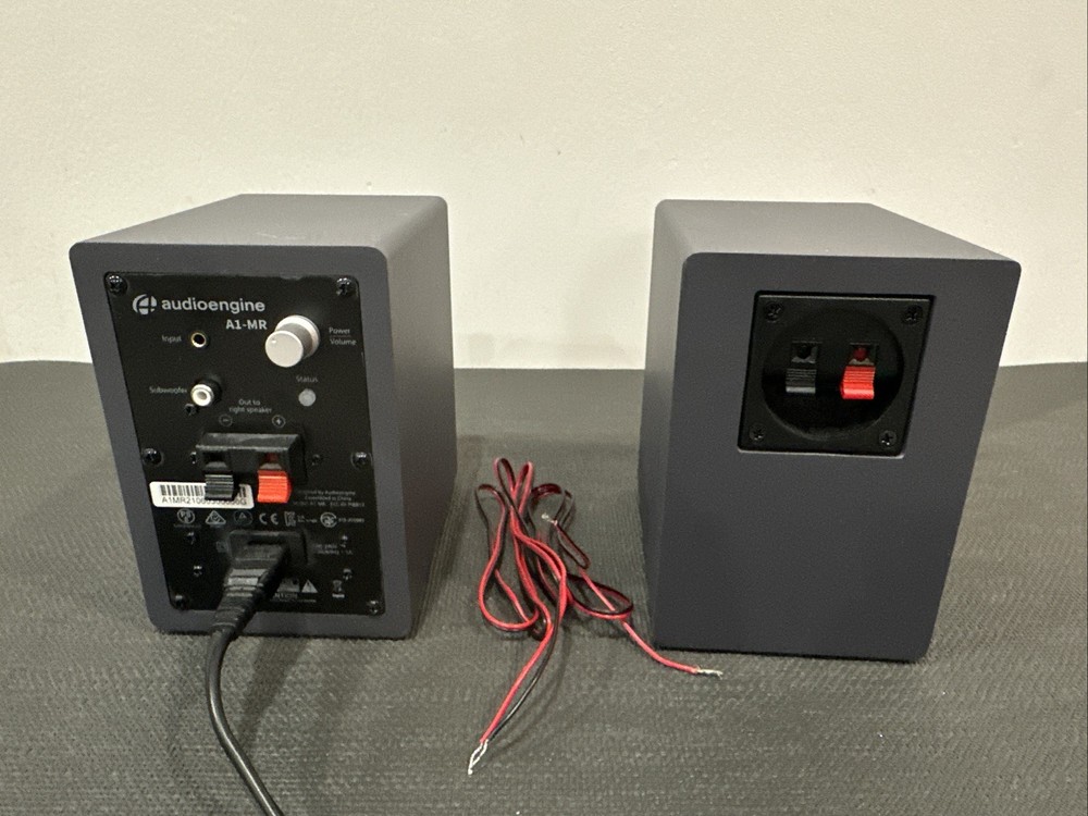 Audioengine A1-MR Desktop Speakers Gray