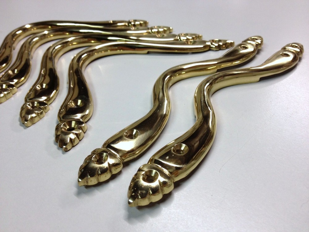 QUALITY Pool Snooker Billiard Table Pocket irons Brackets Solid Brass Arrow Head