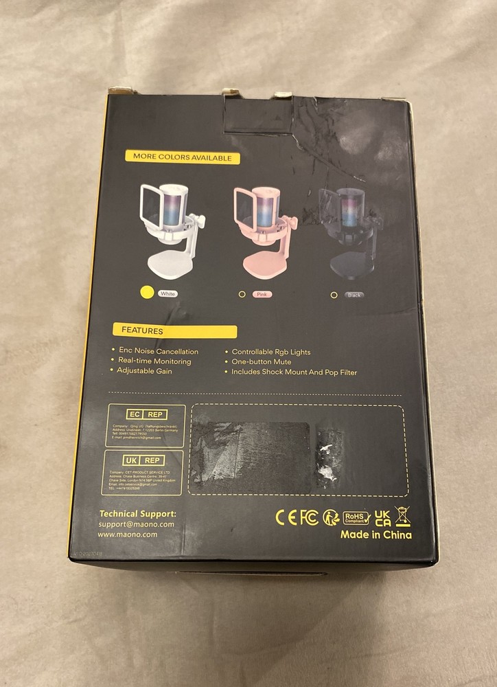 GAMING USB MICROPHONEWITH NOISE CANCELLING DGM20