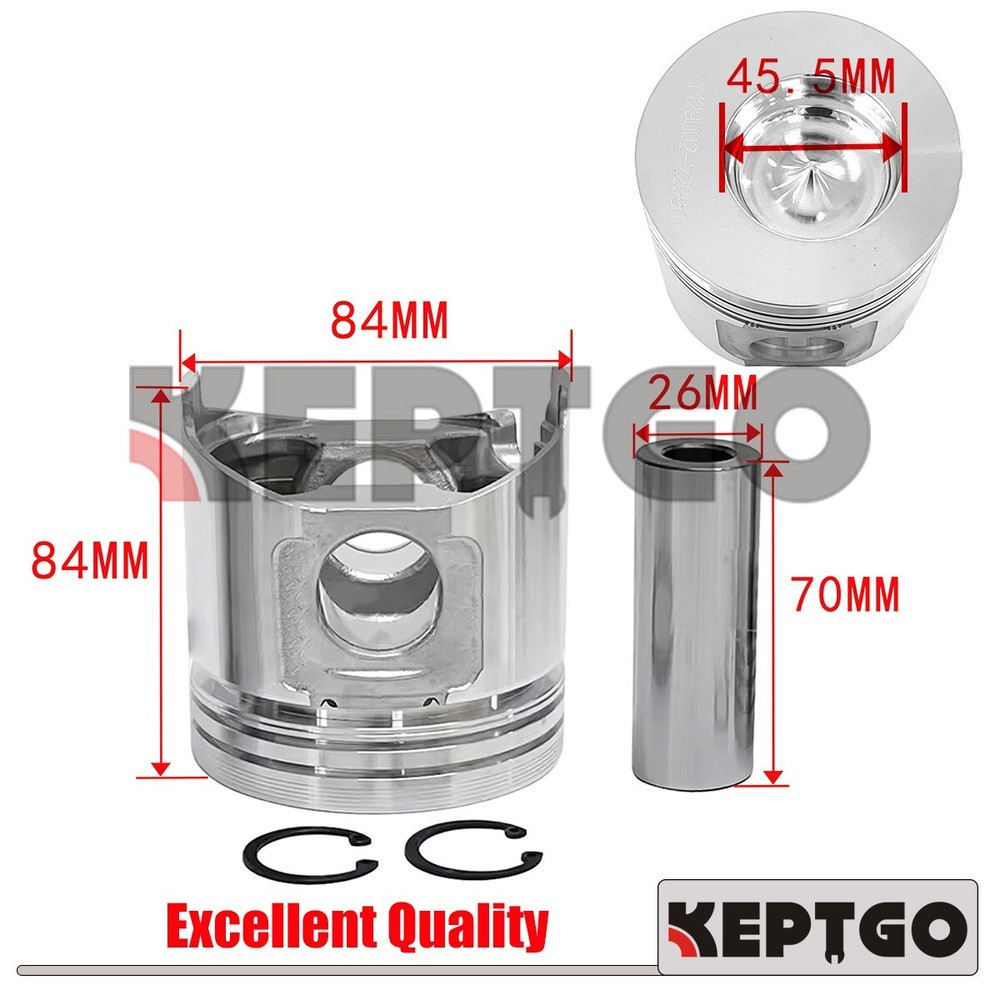 1 sets 3TNE84 STD Piston & Ring For Yanmar