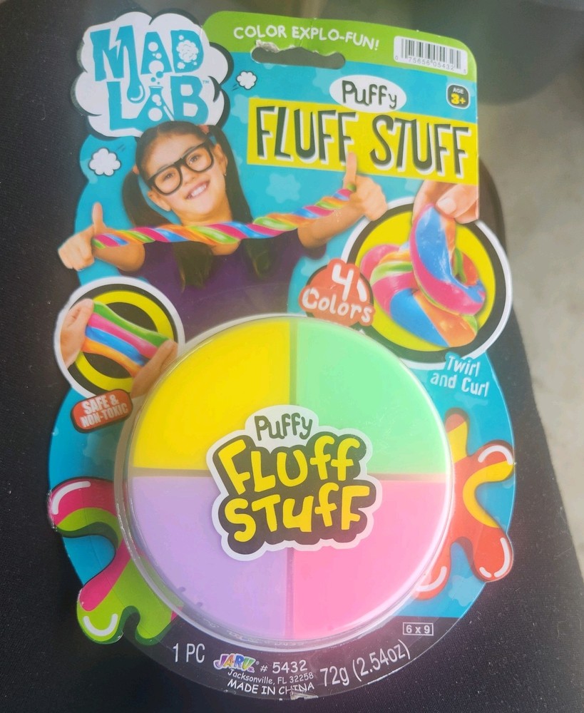 Ja-Ru Mad Lab Puffy Fun Putty Fluff Stuff