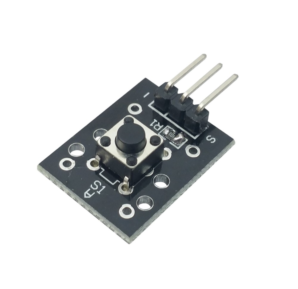 5pcs KY-004 KY04 KY004 3 Pin Button Key Switch Sensor Module Shield for Arduino