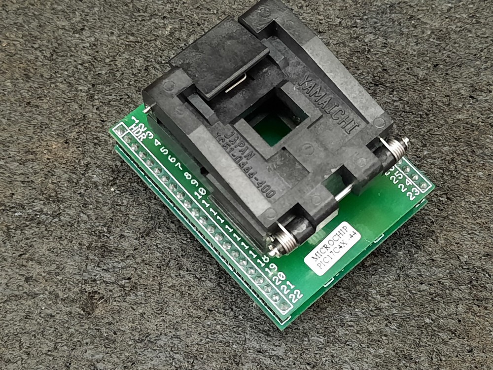 Logical Systems 44PL2-Z PIC17C4X-44 PLCC 44 to 40 DIP Chip Programming Adapter