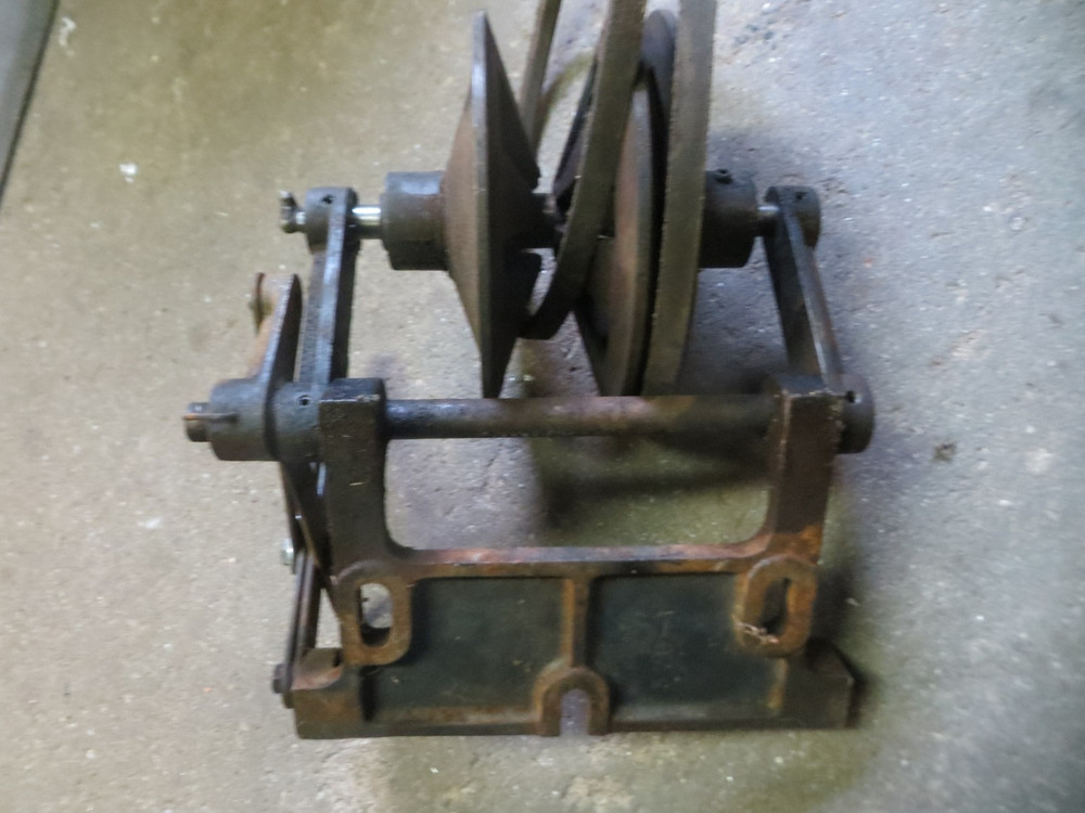 Vintage Variable Speed Drive 7" Pulley System Complete Assembly