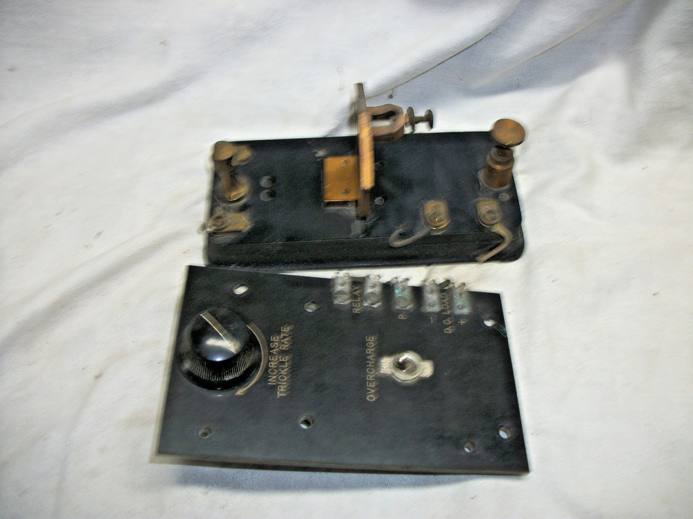 Pre-1965 control unit and telegraph relay unit