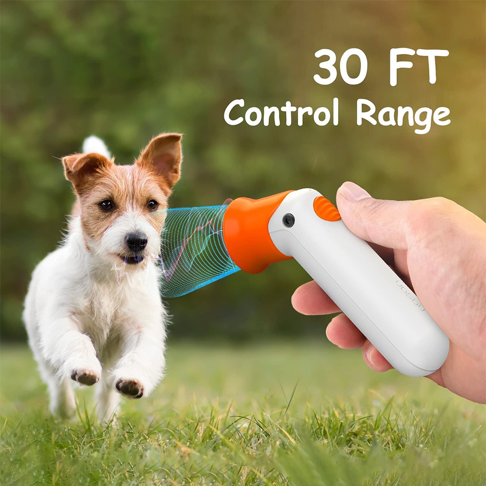 Ultra Sonic Dog Bark Control Repeller Trainer Device with LED Light for Training