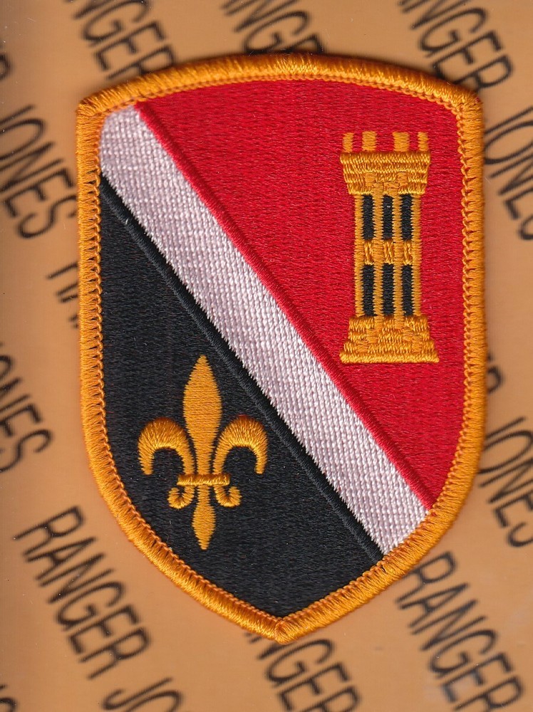 US Army 225th Engineer Brigade ~3.5" uniform patch m/e
