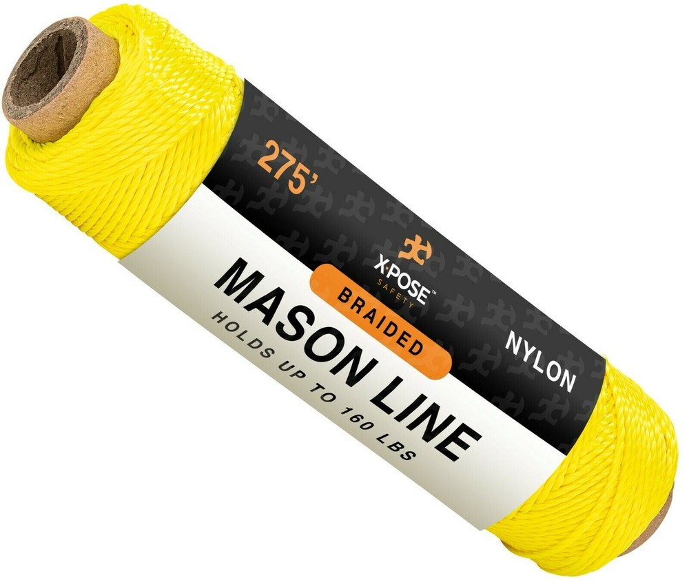 Yellow Nylon Twine - 275' Nylon String - Synthetic Thin Twine String