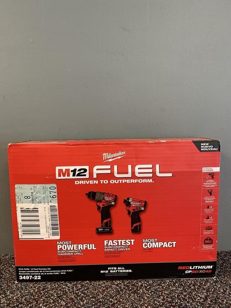 Milwaukee (3497-22) Impact Driver  Combo Kit