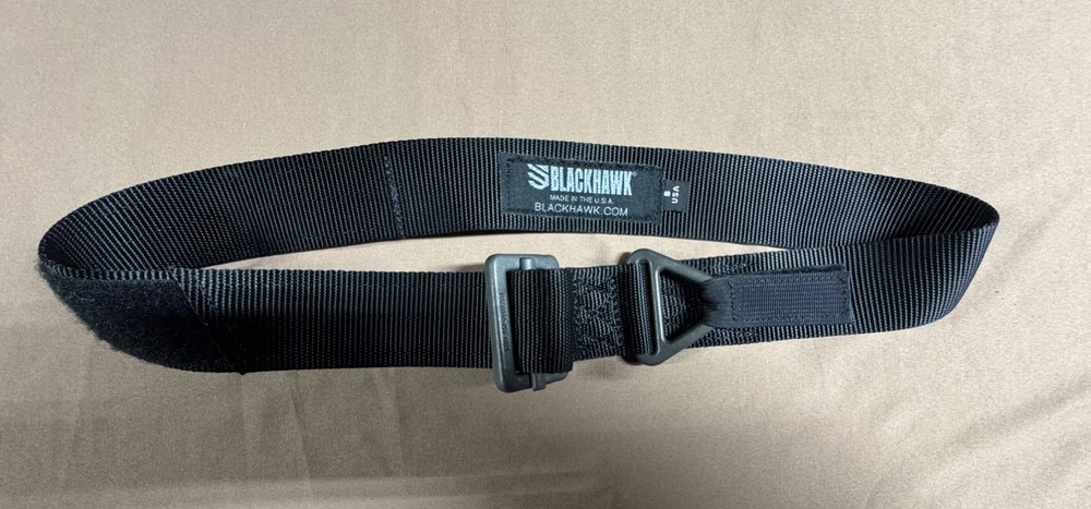 BLACKHAWK CQB/RIGGER'S BELT Black Size Small