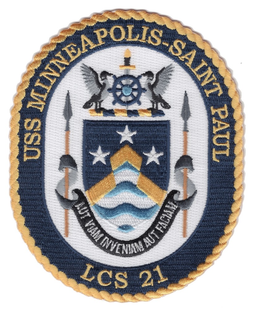 USS Minneapolis-Saint Paul LCS-21 Patch
