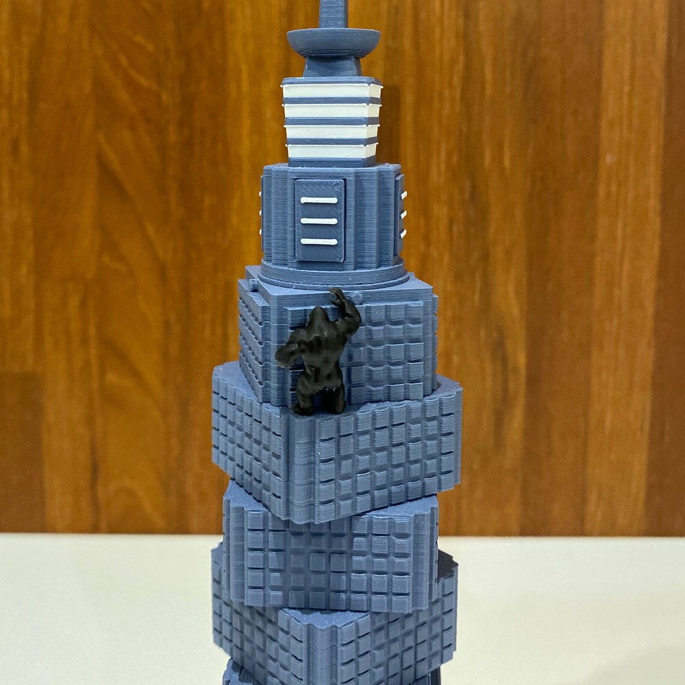 Skyscraper - Level 7 - PuzzlerWJ - 3d Printed Puzzle Box
