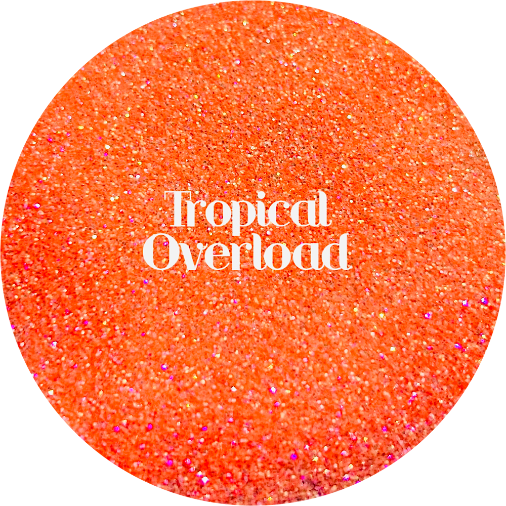 Premium Polyester Glitter - Orange